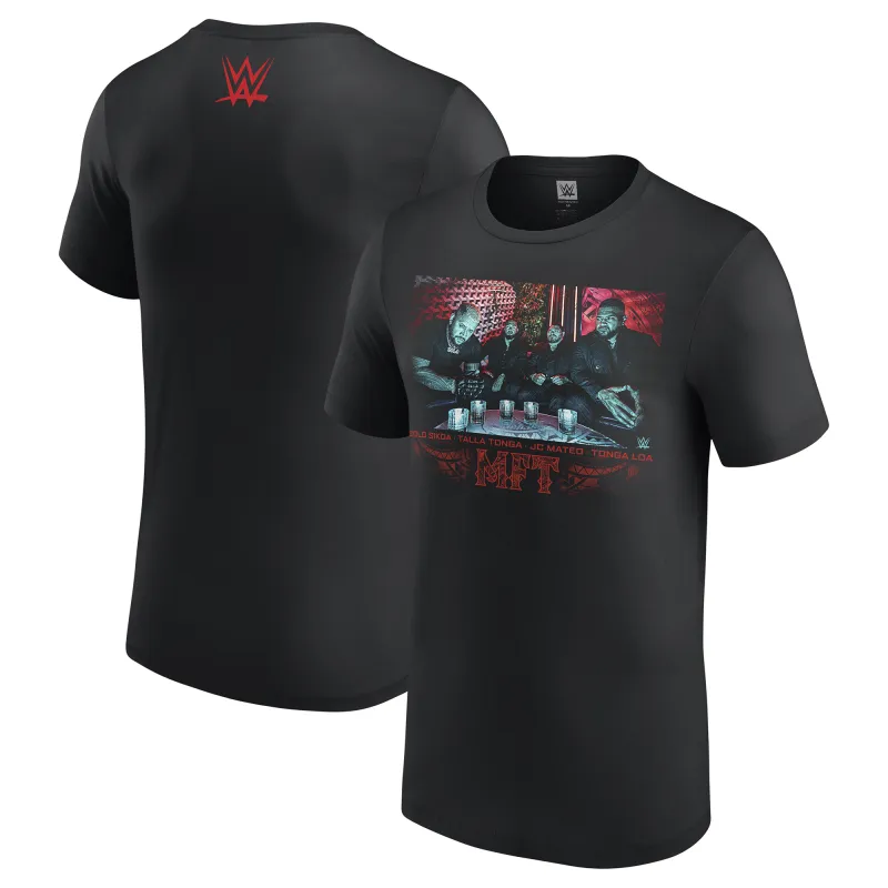 Men's Black Solo Sikoa MFT T-Shirt sold by WWE