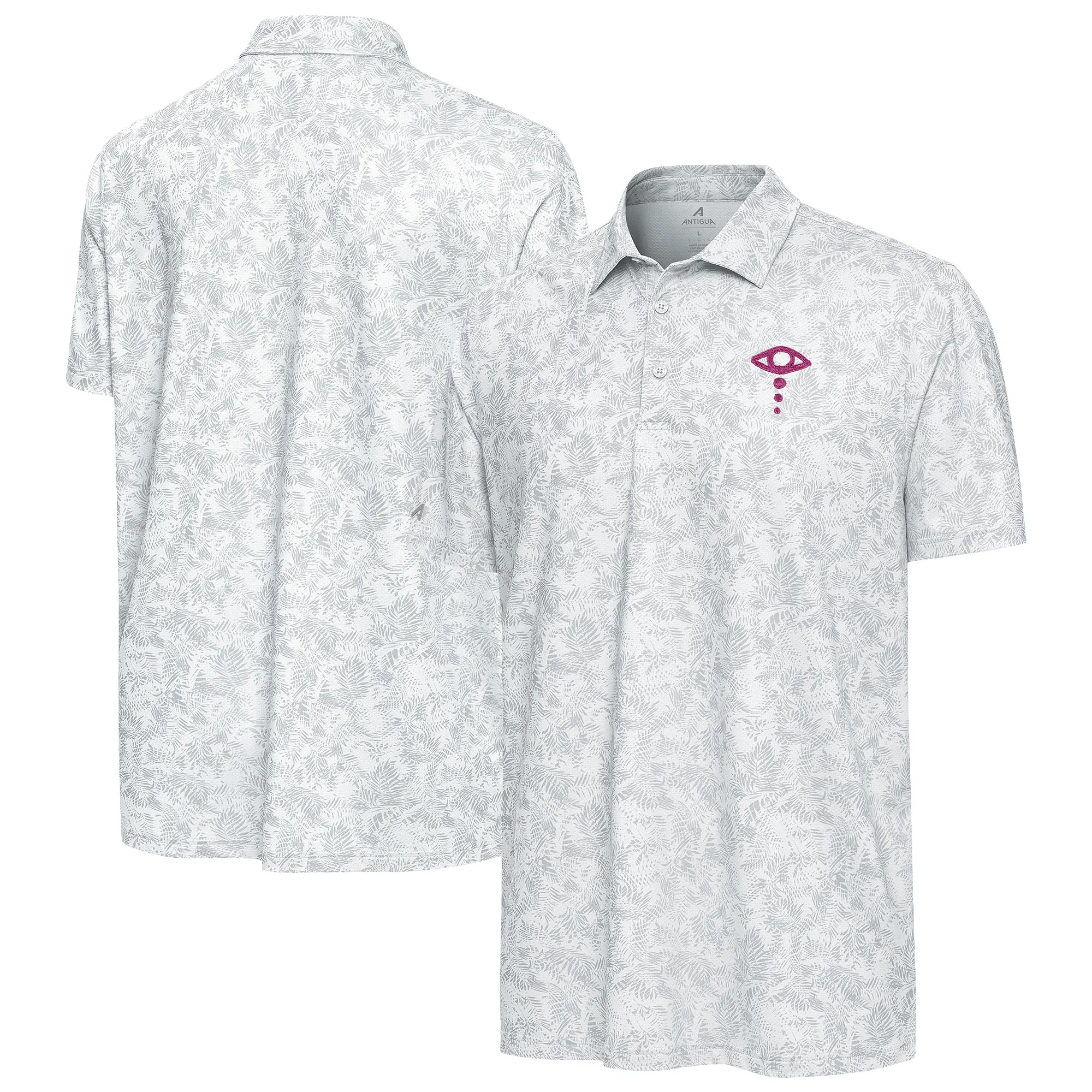 Men's Antigua White Liv Morgan Lush Polo sold by WWE