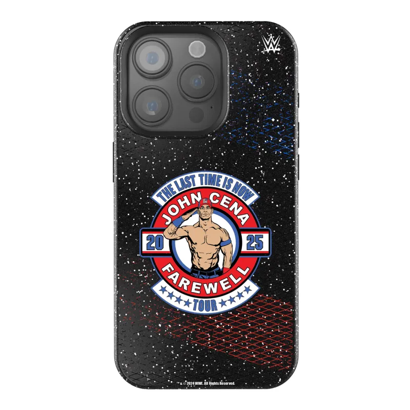 Keyscaper Black John Cena Farewell Tour 2025 iPhone Bling Case sold by WWE
