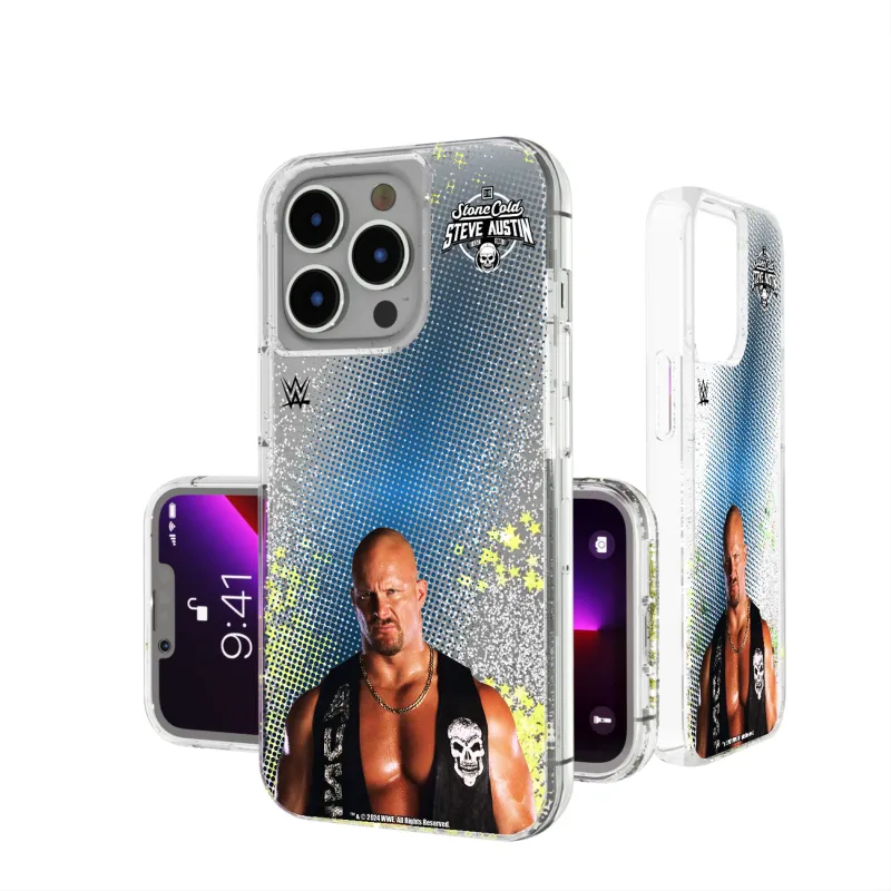 Keyscaper "Stone Cold" Steve Austin WWE Blues Superstar iPhone Glitter Case sold by WWE