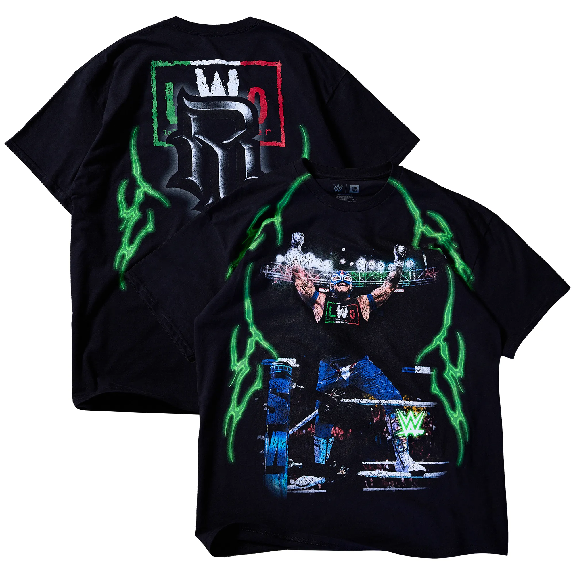 Men's Complex Black Rey Mysterio 619 T-Shirt sold by WWE