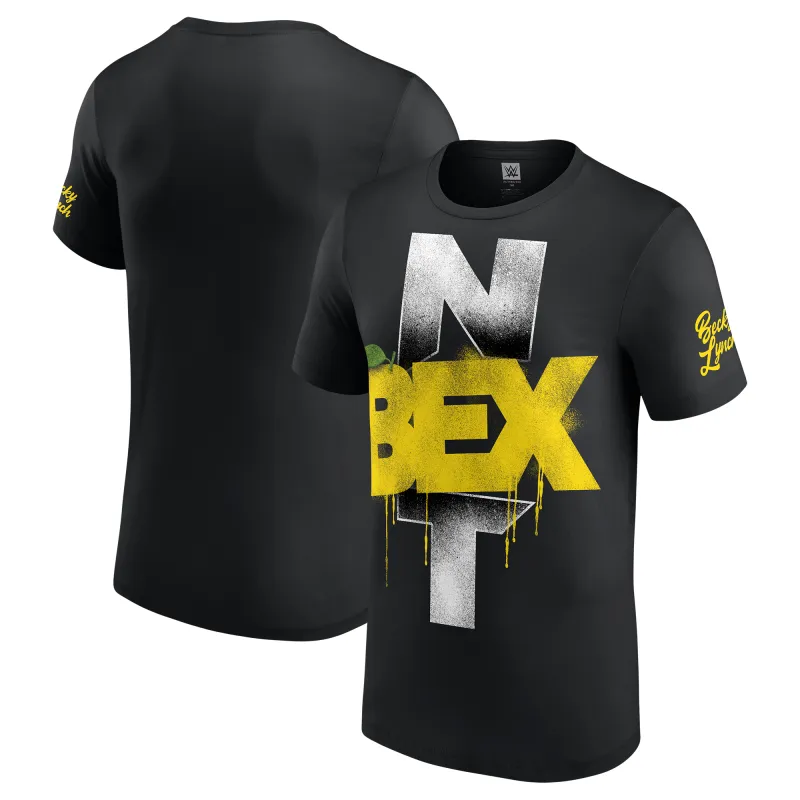 Men's Black Becky Lynch N-Bex-T T-Shirt sold by WWE