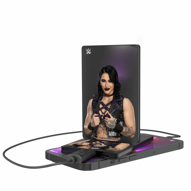 Keyscaper Rhea Ripley Credit Card Powerbank sold by WWE