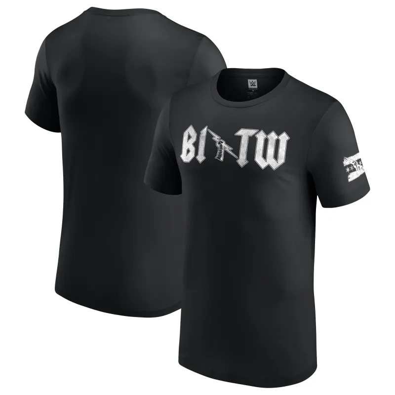 Men's Black CM Punk BITW Retro T-Shirt sold by WWE
