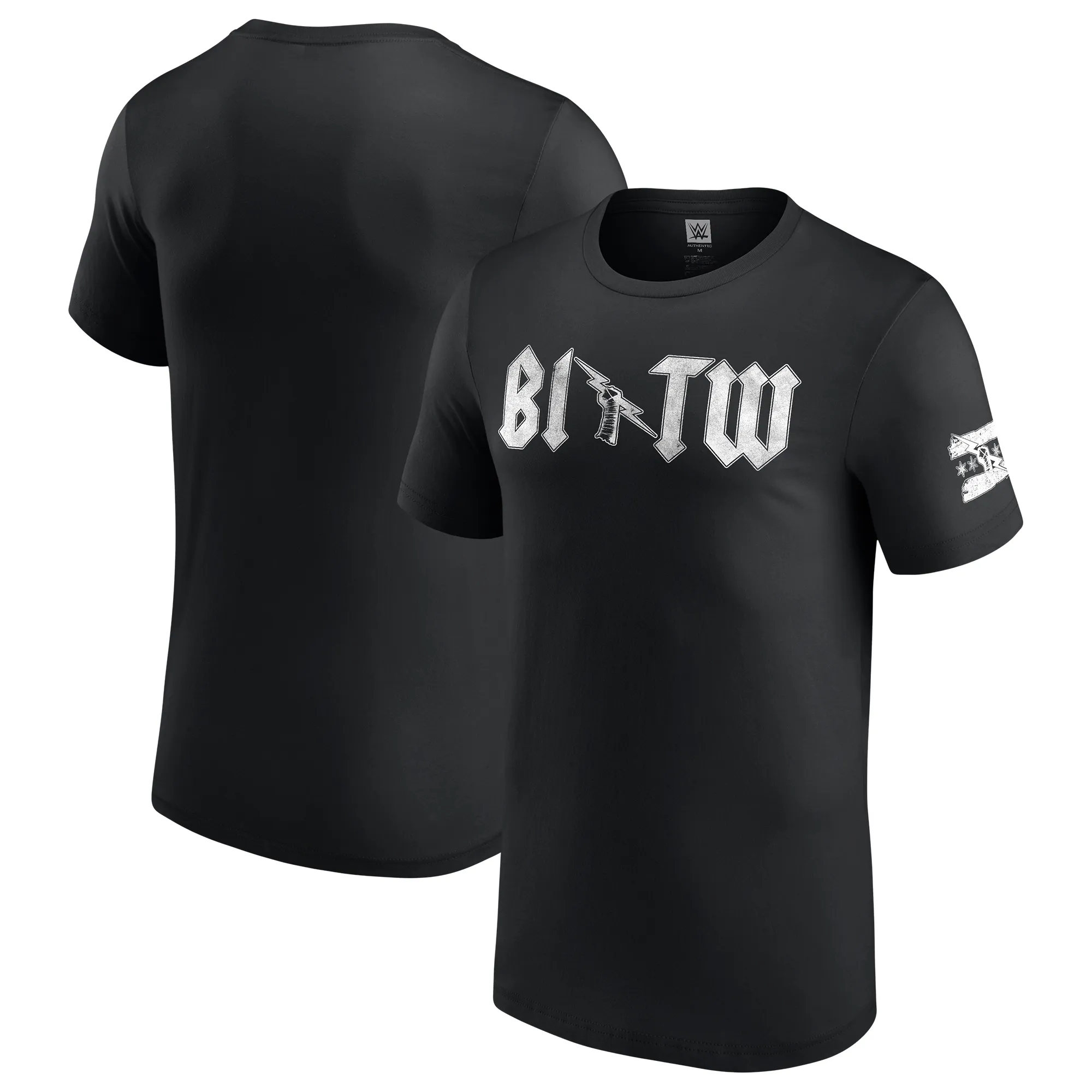 Men's Black CM Punk BITW Retro T-Shirt sold by WWE
