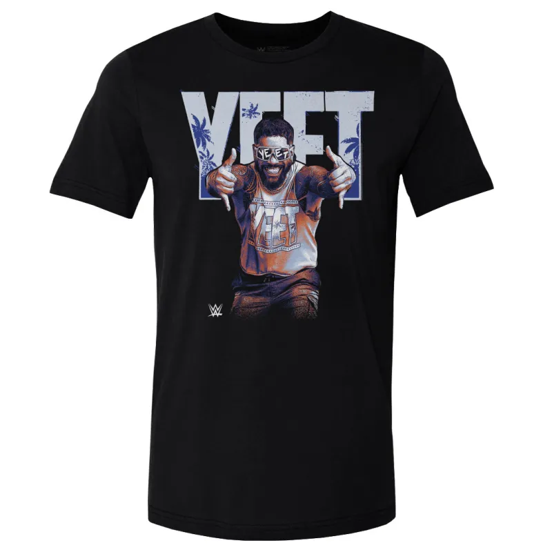 Men's 500 Level Black Jey Uso Yeet Pose T-Shirt sold by WWE
