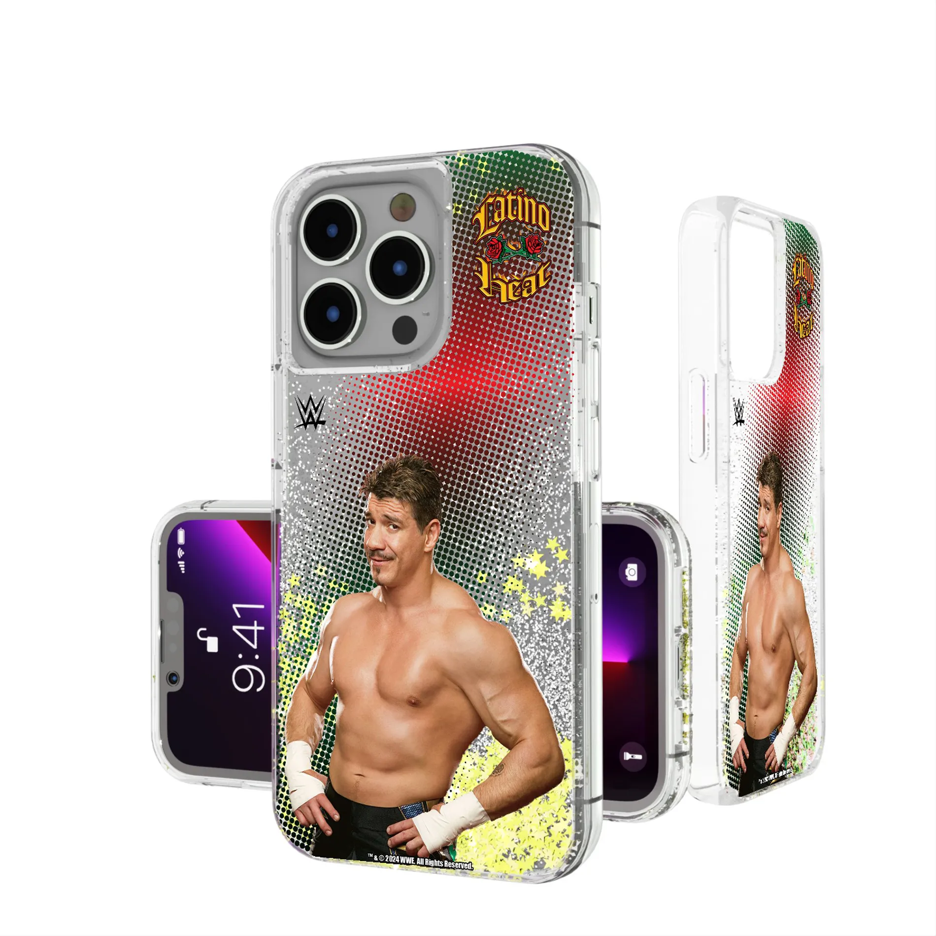 Keyscaper Eddie Guerrero WWE Alt Palette Superstar iPhone Glitter Case sold by WWE