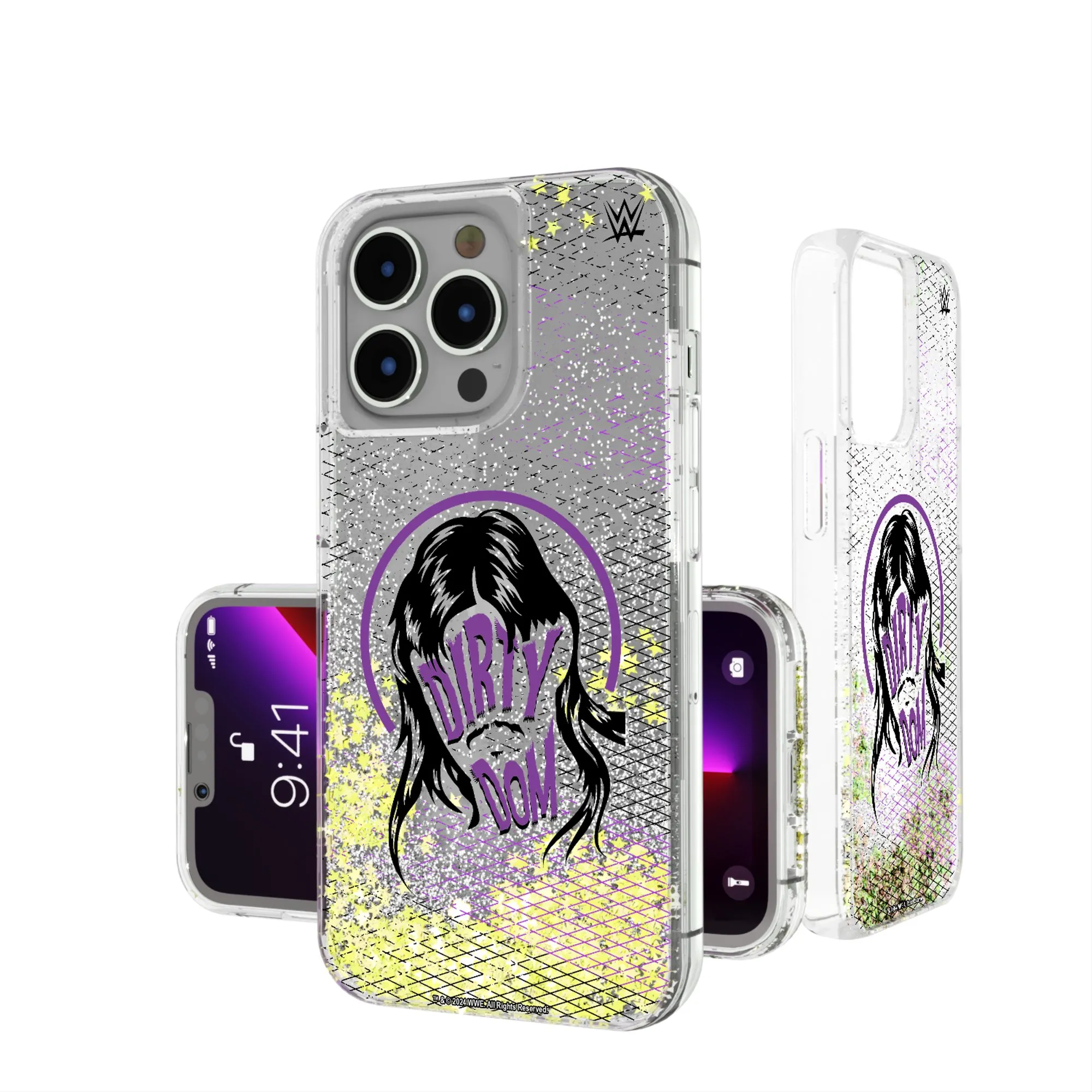 Keyscaper Dominik Mysterio Superstar iPhone Glitter Case sold by WWE