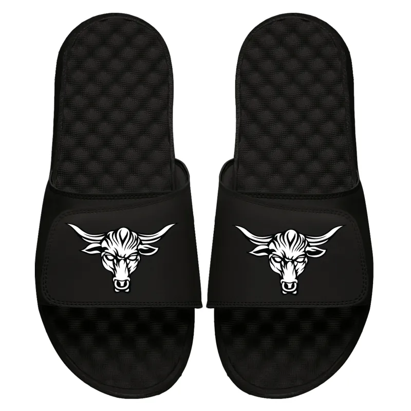 Men's ISlide Black The Rock Slide Sandals sold by WWE