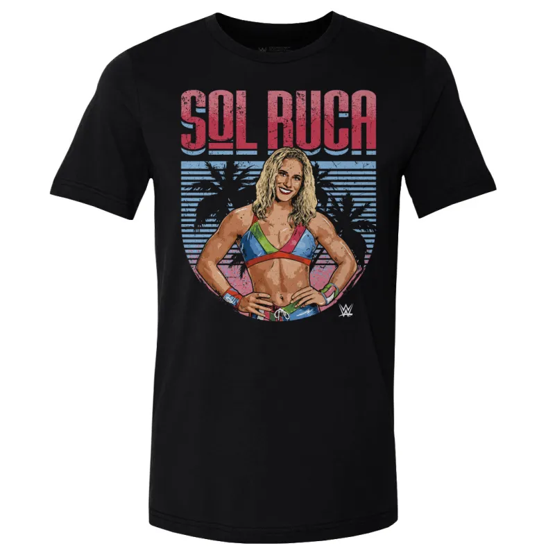 Men's 500 Level Black Sol Ruca Pose T-Shirt sold by WWE