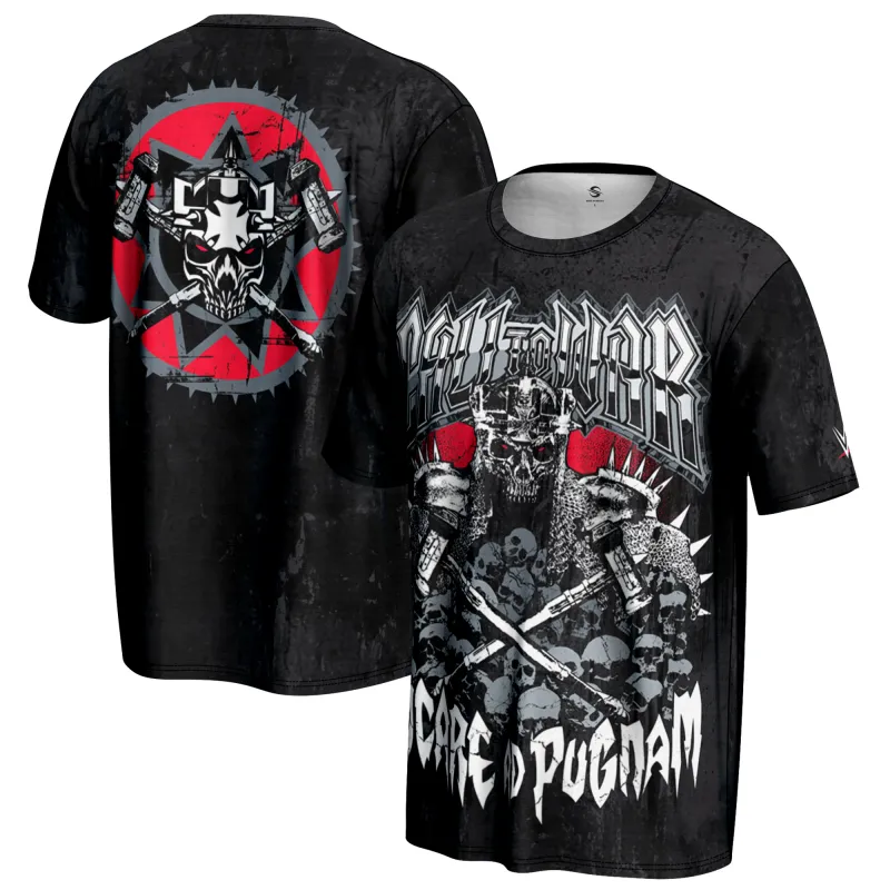 Men's ProSphere Black Triple H Call To War T-Shirt sold by WWE
