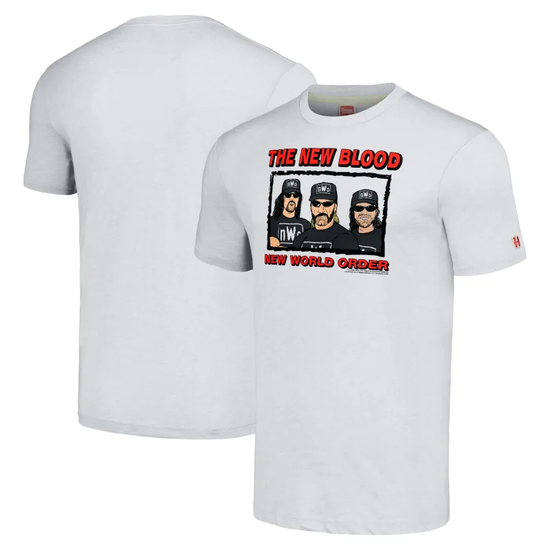 Men's Homage  Ash nWo Group T-Shirt sold by WWE