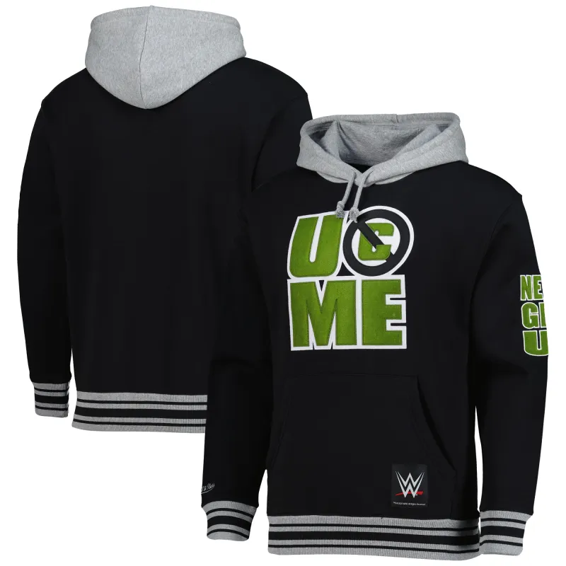 Men's Black John Cena There And Back Pullover Hoodie sold by WWE