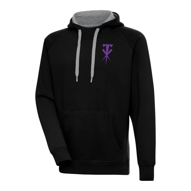 Men's Antigua  Black The Undertaker Victory Pullover Hoodie sold by WWE
