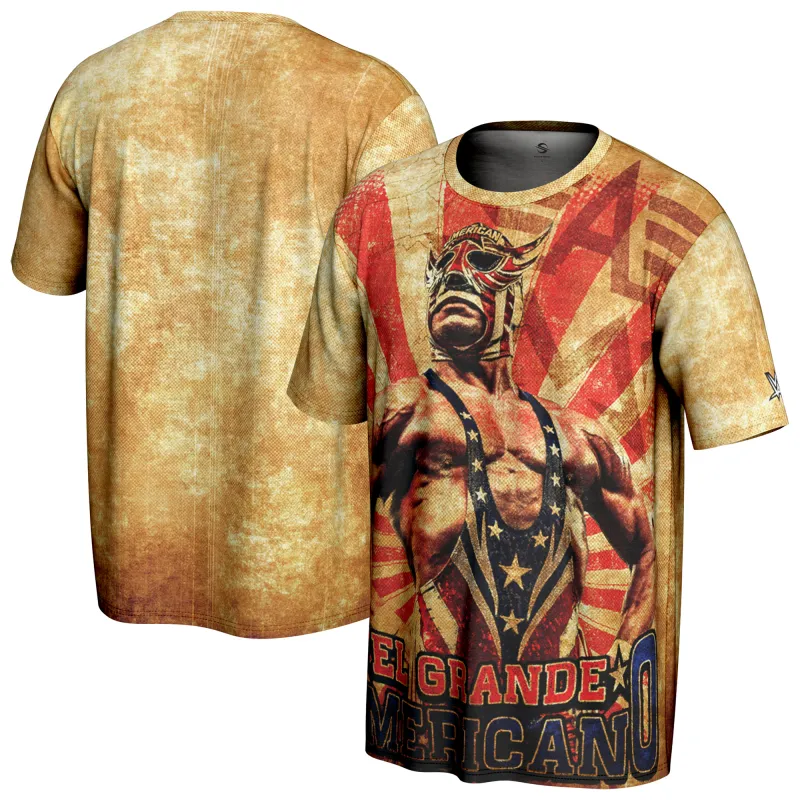 Men's ProSphere El Grande Americano Heritage T-Shirt sold by WWE