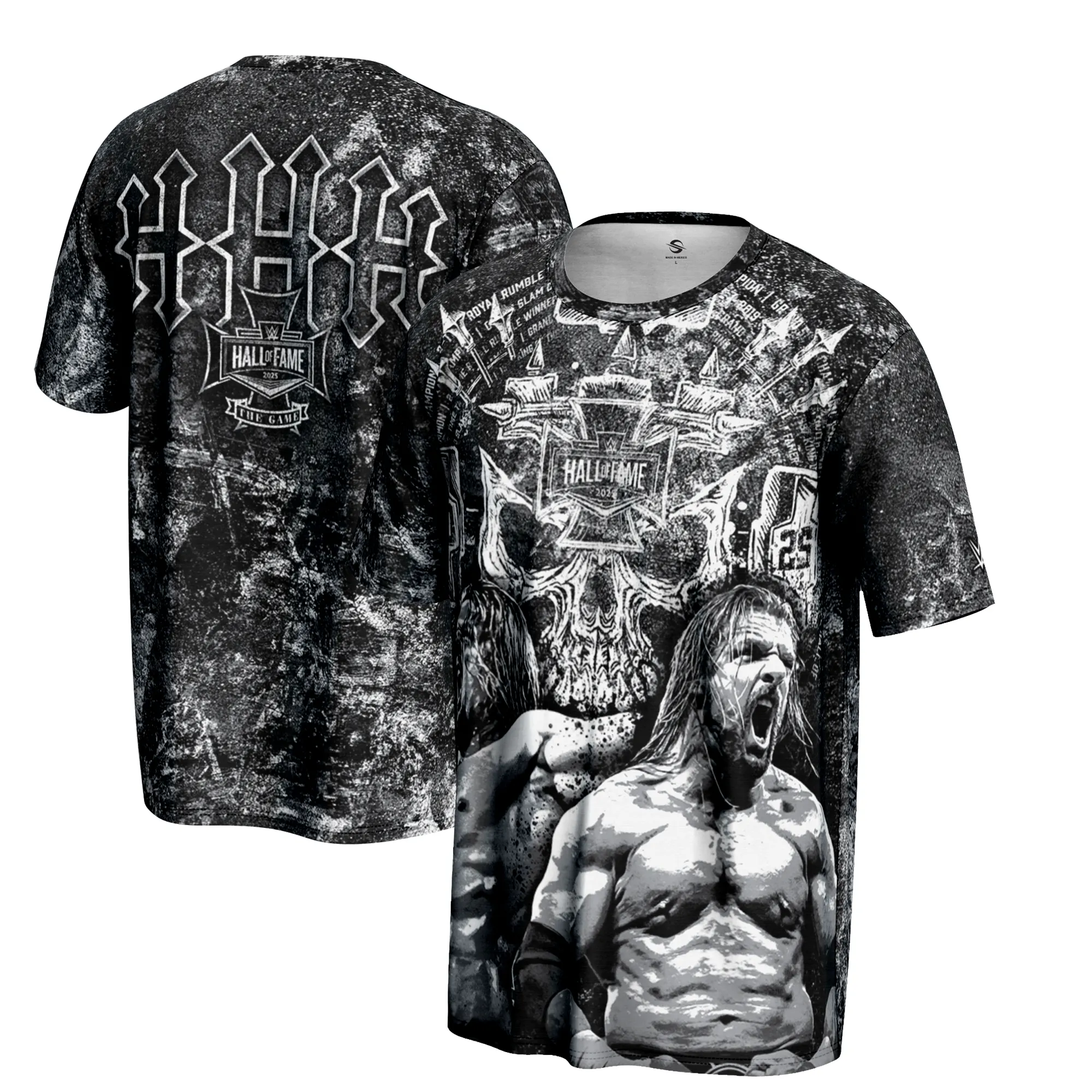 Men's ProSphere Black Triple H Hall of Fame T-Shirt sold by WWE