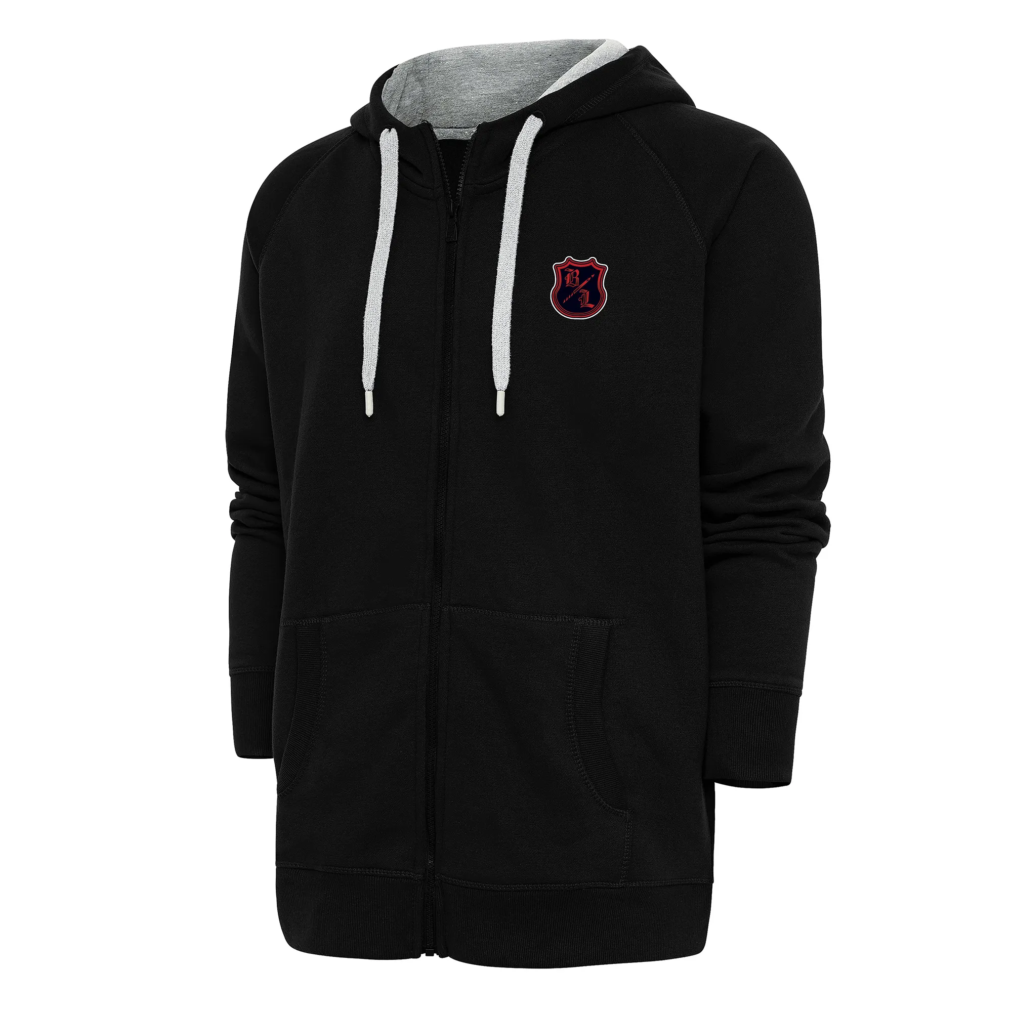 Men's Antigua Black The Bloodline Victory Full-Zip Hoodie sold by WWE