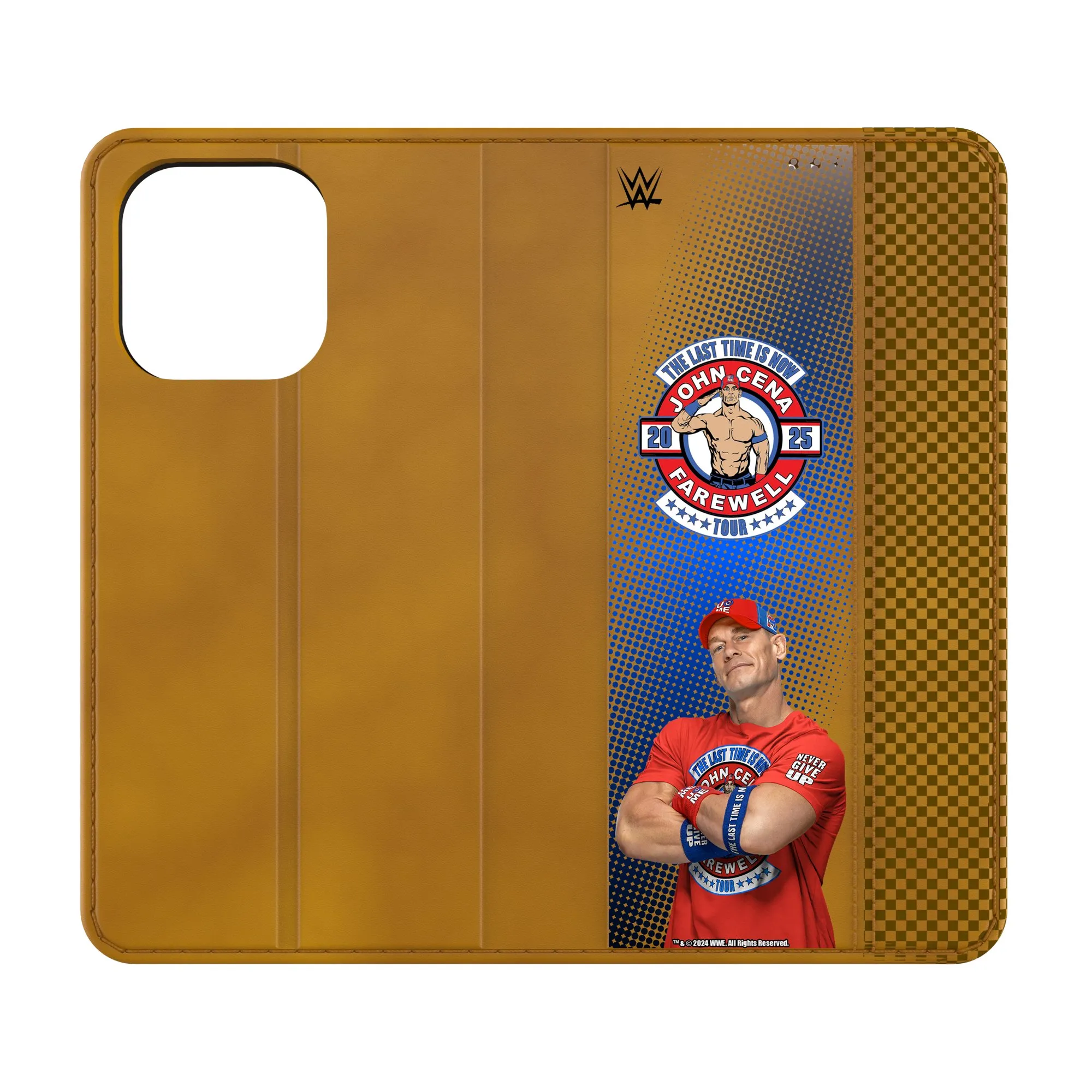 Keyscaper John Cena Farewell Tour 2025 iPhone Folio Case sold by WWE