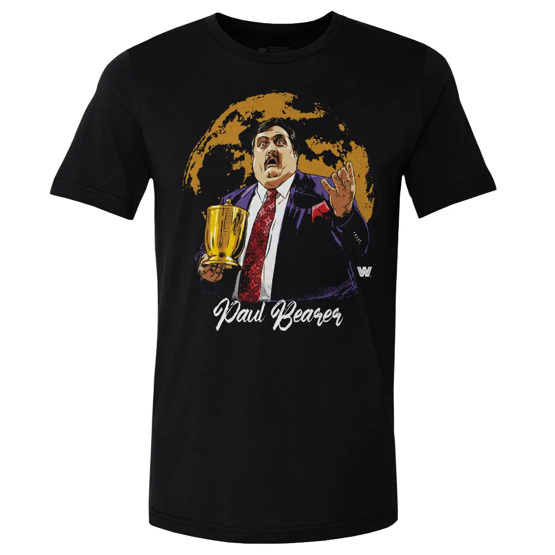 Men's 500 Level Black Paul Bearer Moon T-Shirt sold by WWE