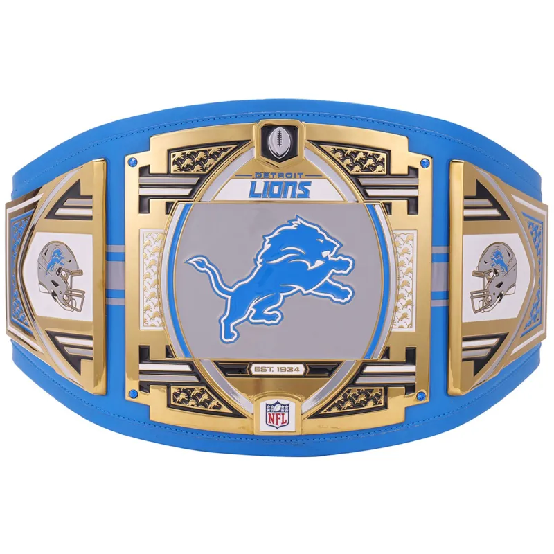Detroit Lions WWE Legacy Title Belt made by WWE
