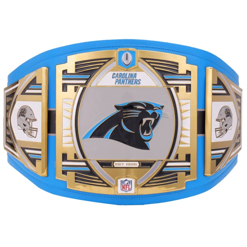 Carolina Panthers WWE Legacy Title Belt made by WWE