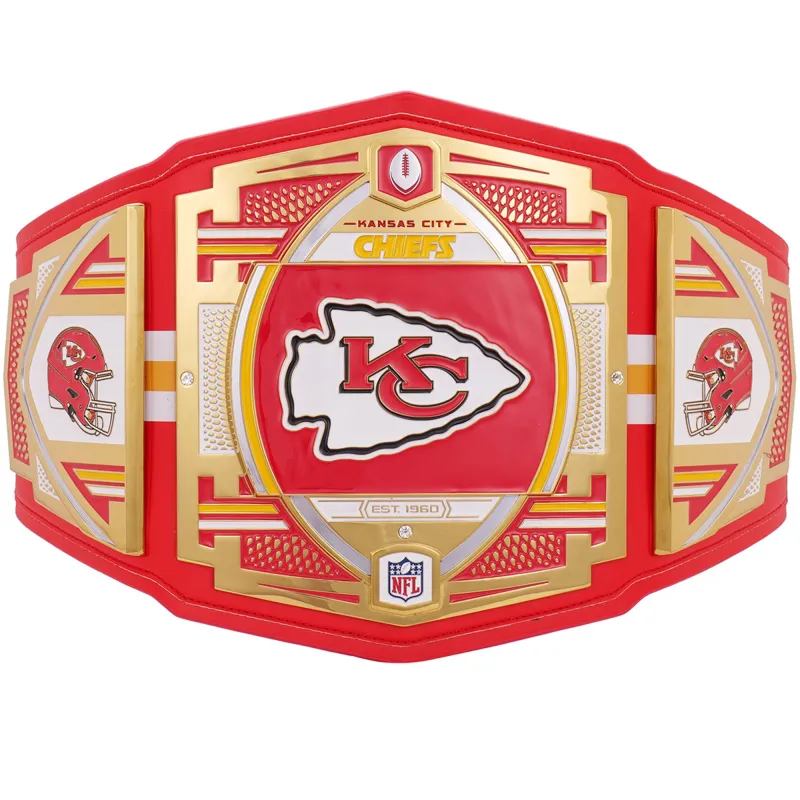 Kansas City Chiefs WWE Legacy Title Belt made by WWE