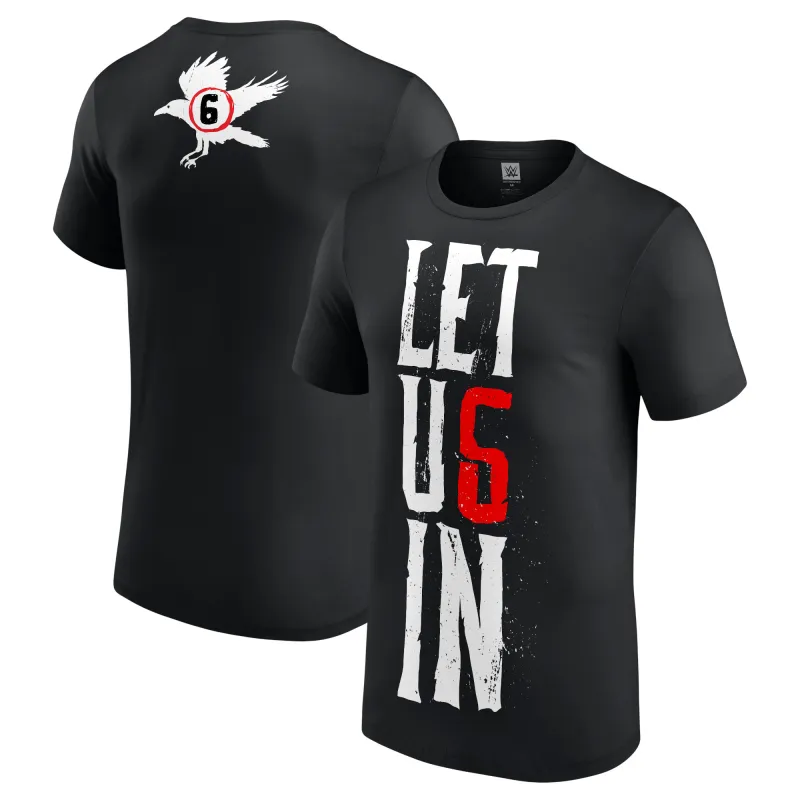Men's Black Wyatt Sicks Let Us In T-Shirt sold by WWE