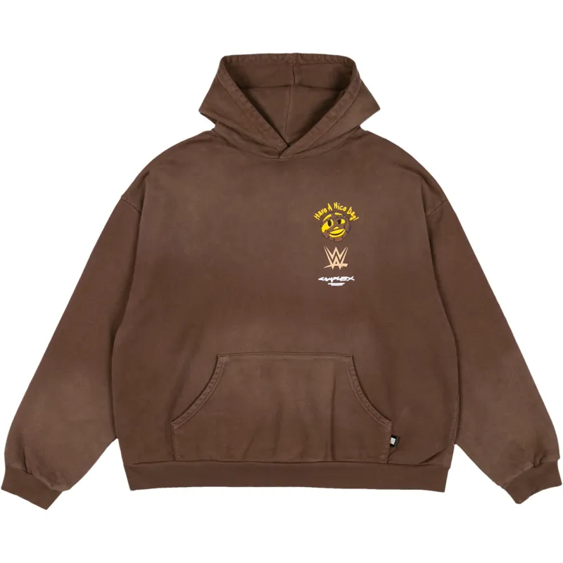 Men's Complex Brown Mick Foley Mankind Hoodie sold by WWE