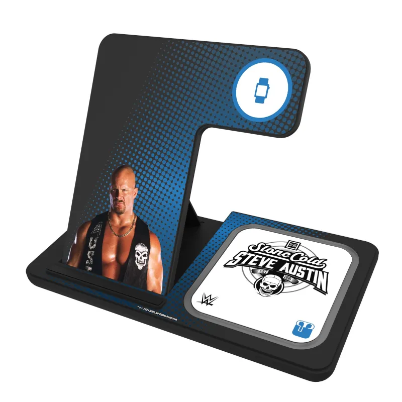 Keyscaper  "Stone Cold" Steve Austin 3-in-1 Charging Station sold by WWE