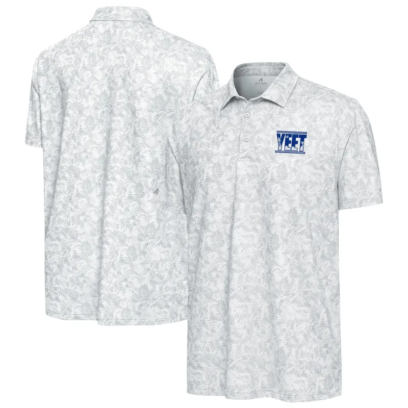 Men's Antigua White Jey Uso Lush Polo sold by WWE