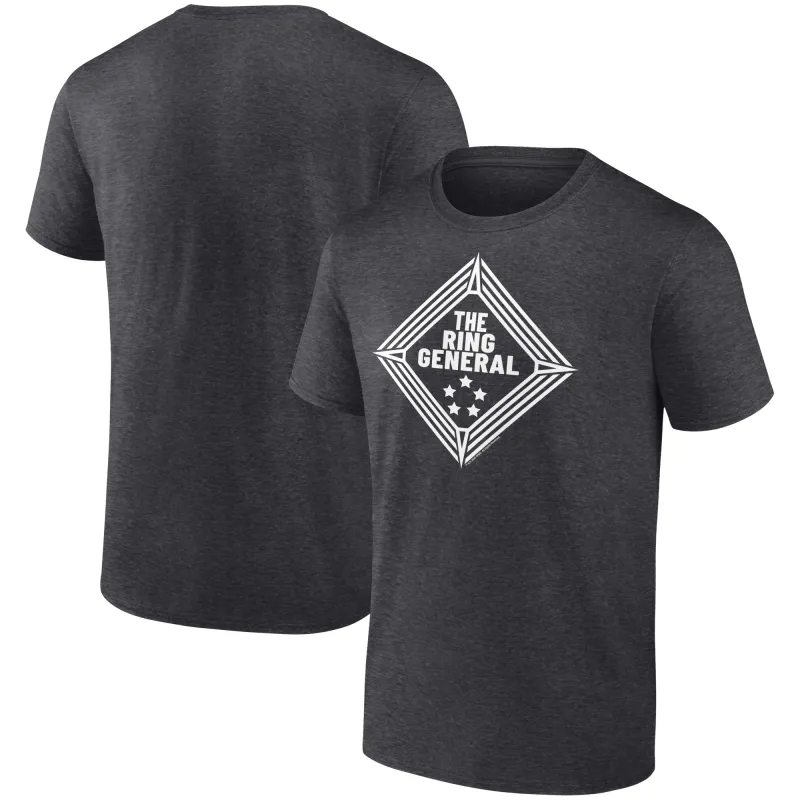 Men's Charcoal Gunther The Ring General T-Shirt sold by WWE
