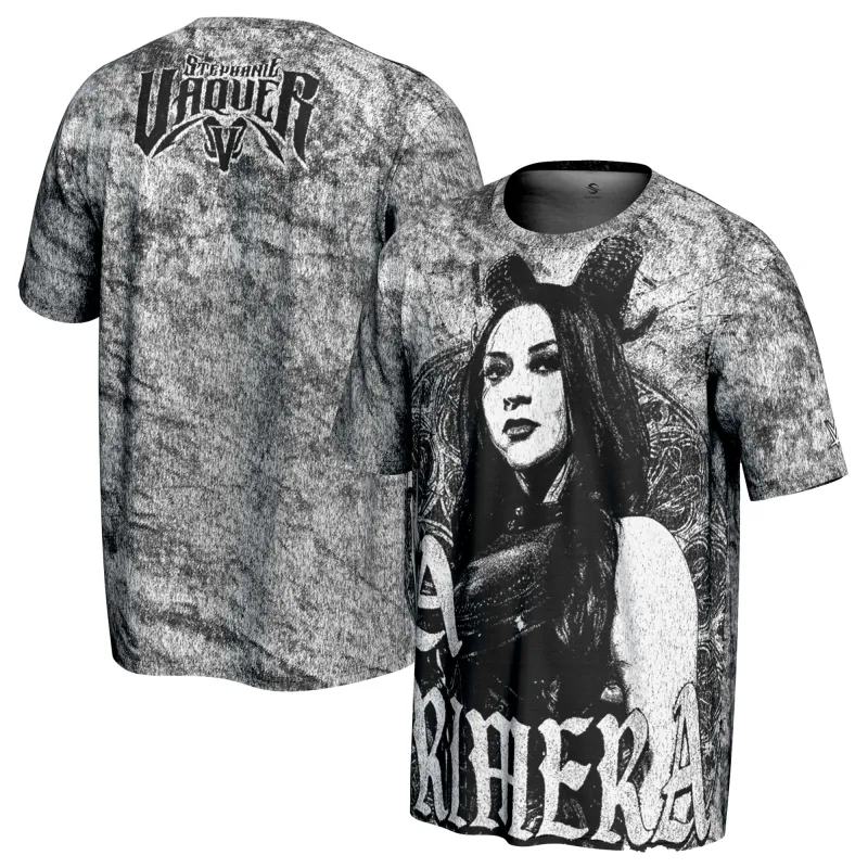 Men's ProSphere White Stephanie Vaquer La Primera T-Shirt sold by WWE