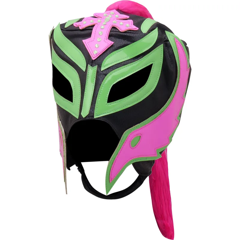 Green/Pink Rey Mysterio Replica Mask sold by WWE