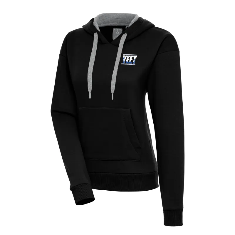 Women's Antigua Black Jey Uso Victory Pullover Hoodie sold by WWE
