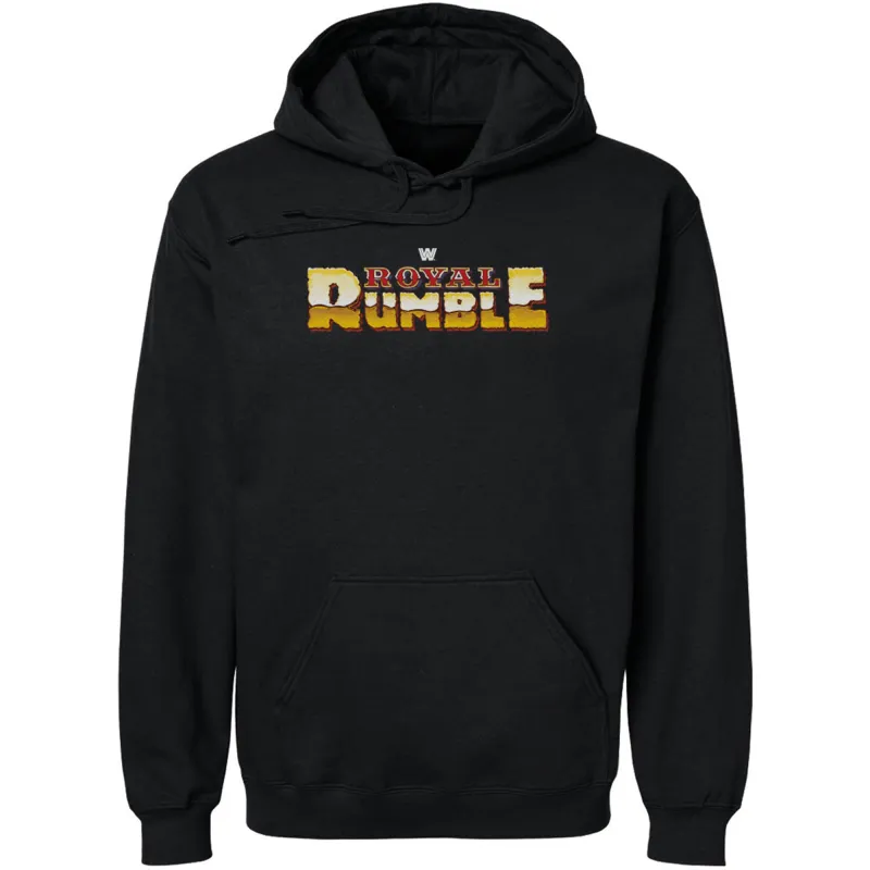 Men's 500 Level  Black Royal Rumble Pullover Hoodie sold by WWE