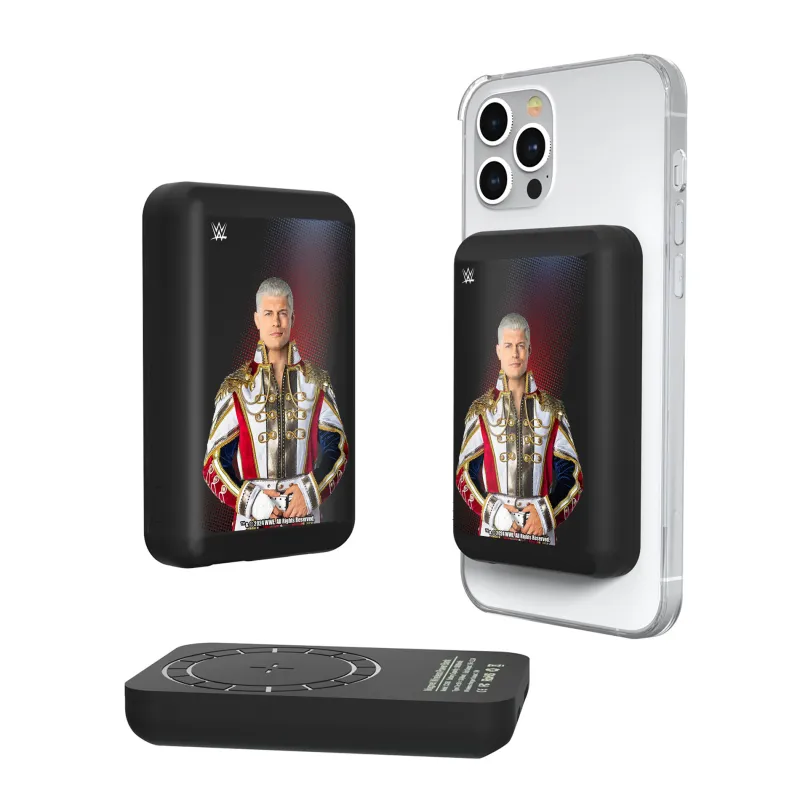 Keyscaper Cody Rhodes Superstar Wireless Magnetic Power Bank sold by WWE