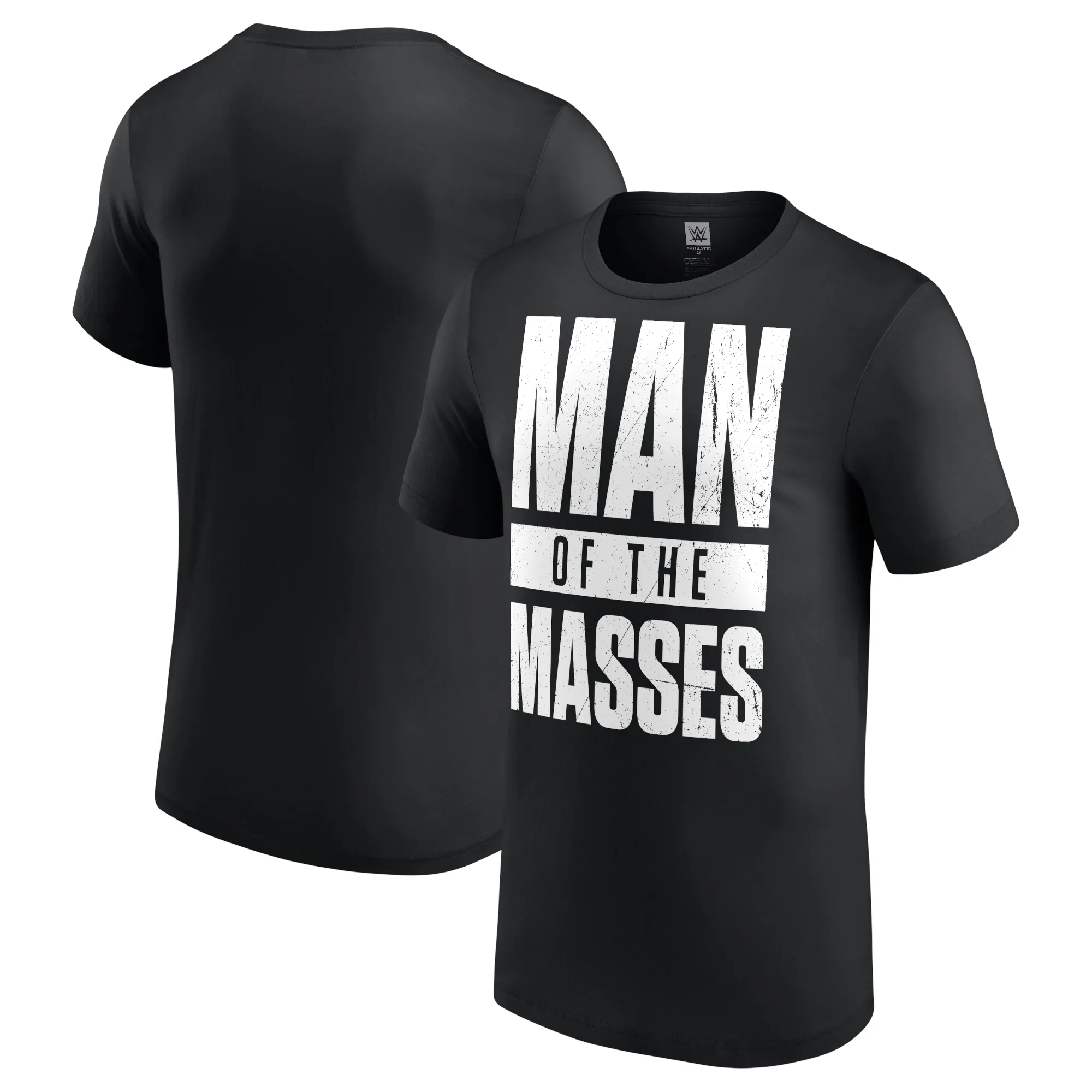 Men's Black Becky Lynch Man of the Masses T-Shirt sold by WWE