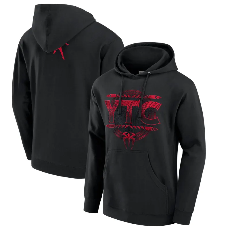 Men's WWE  Black Roman Reigns YTC Pullover Hoodie sold by WWE