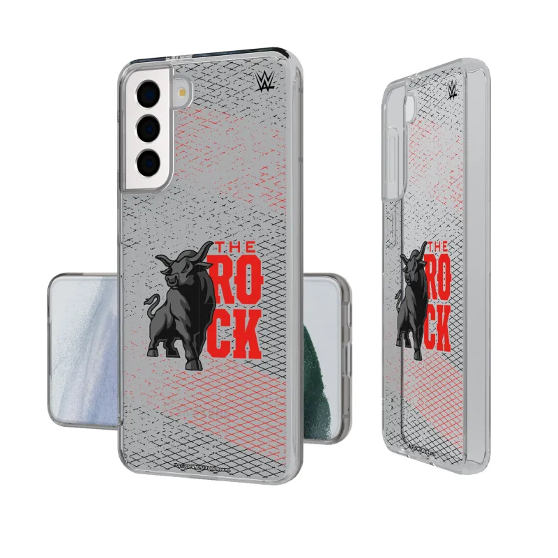 Keyscaper The Rock Steel Clear Galaxy Phone Case sold by WWE