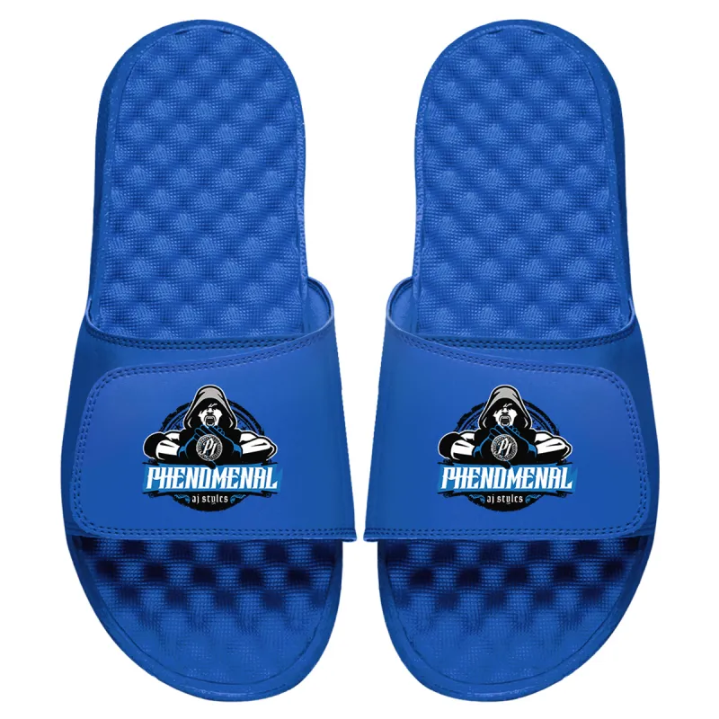 Men's ISlide  Royal AJ Styles Slide Sandals sold by WWE