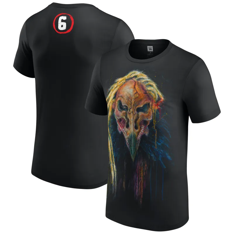 Men's Black Wyatt Sicks Mercy the Buzzard Portrait T-Shirt sold by WWE
