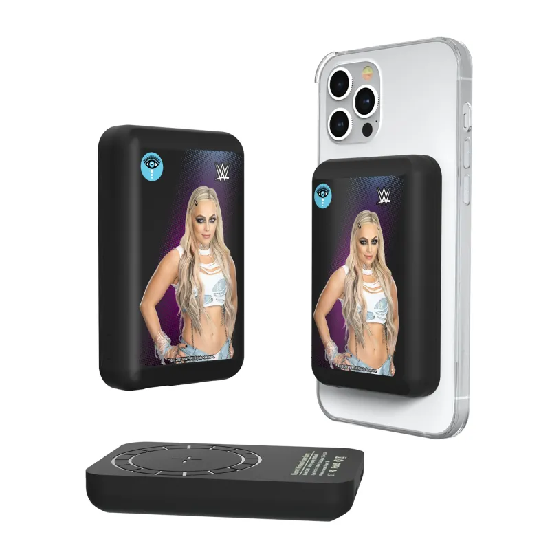 Keyscaper Liv Morgan Superstar Wireless Magnetic Power Bank sold by WWE