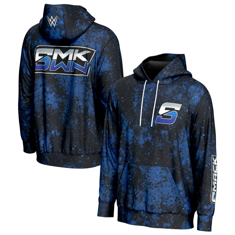 Men's ProSphere Black SmackDown Pullover Hoodie sold by WWE