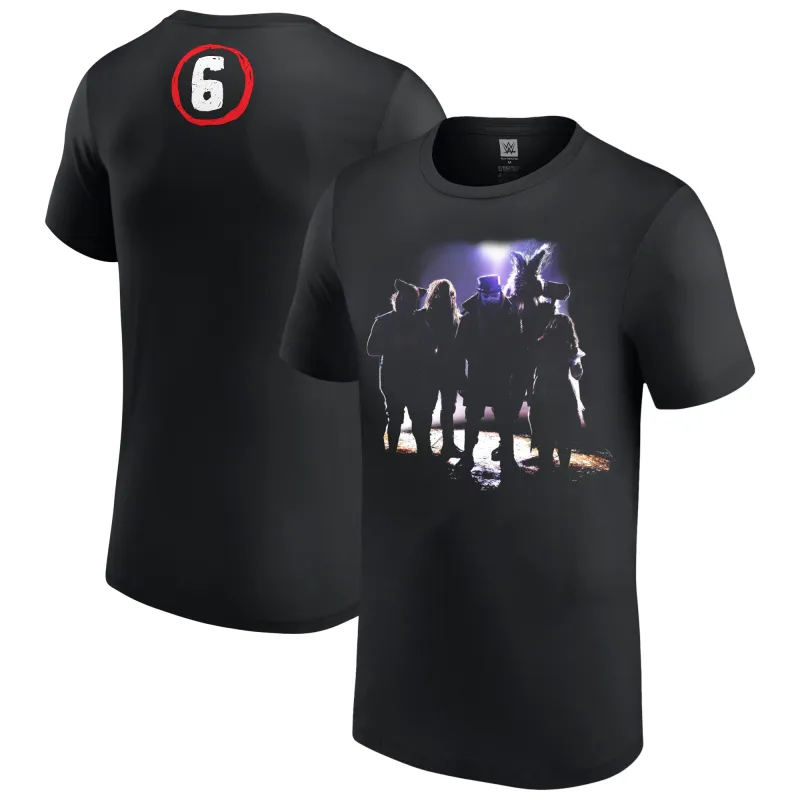 Men's Black Wyatt Sicks Group Photo T-Shirt sold by WWE