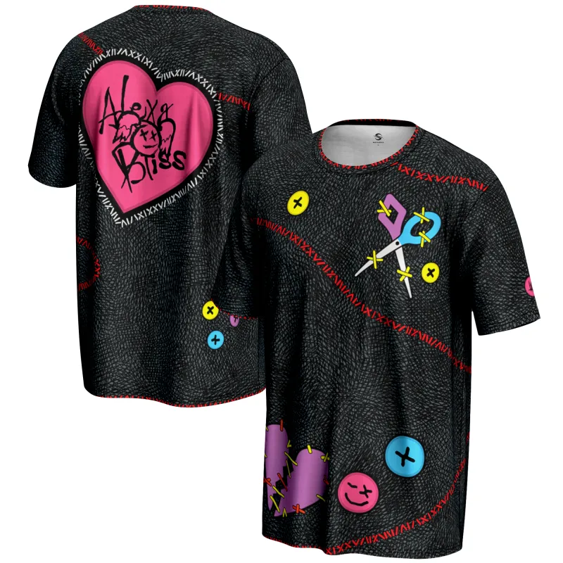 Men's ProSphere Black Alexa Bliss Doll T-Shirt sold by WWE