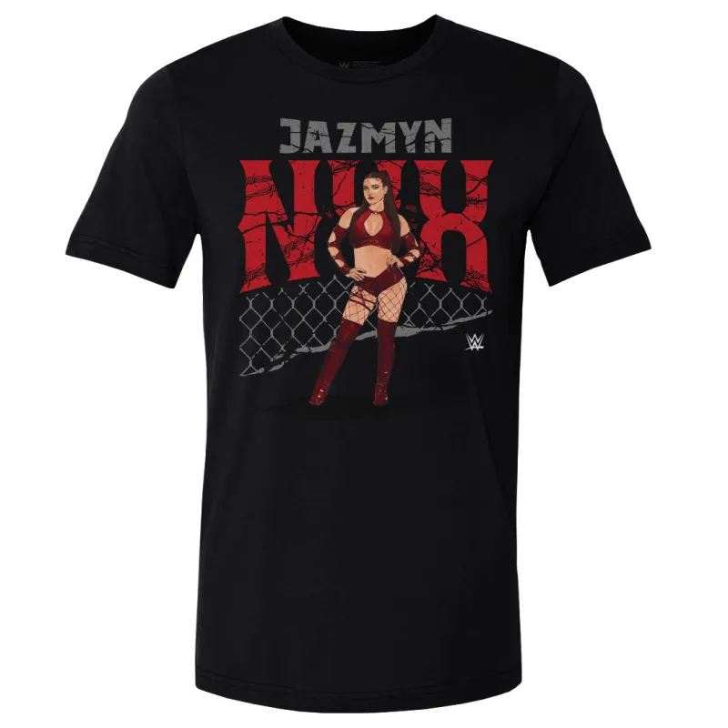 Men's 500 Level Black Jazmyn Nyx Cage T-Shirt sold by WWE