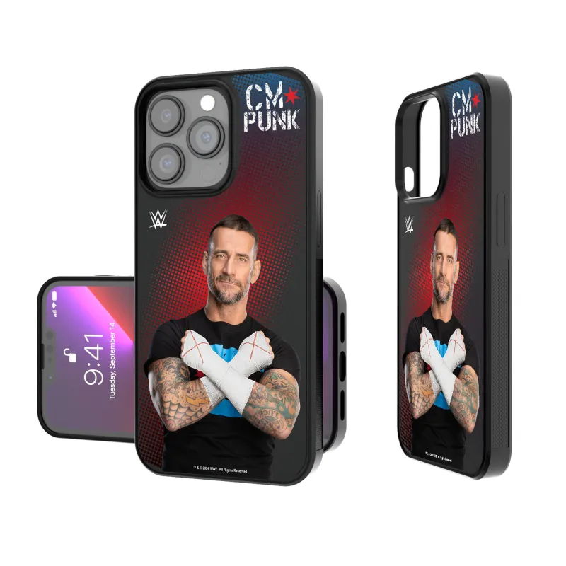 Keyscaper CM Punk WWE Flag Superstar iPhone Bump Case sold by WWE