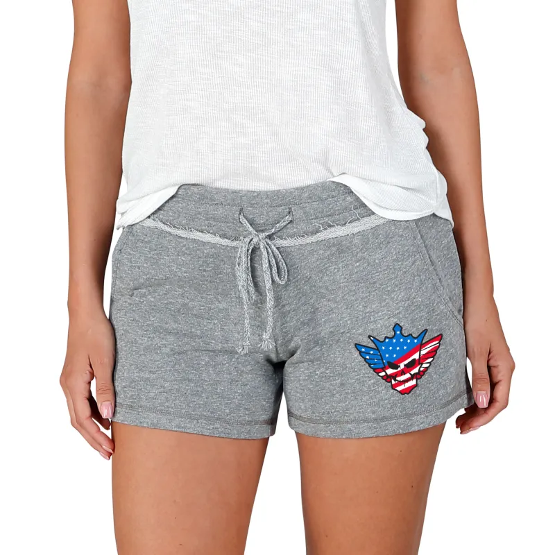 Women's Concepts Sport  Gray Cody Rhodes Mainstream Terry Shorts sold by WWE