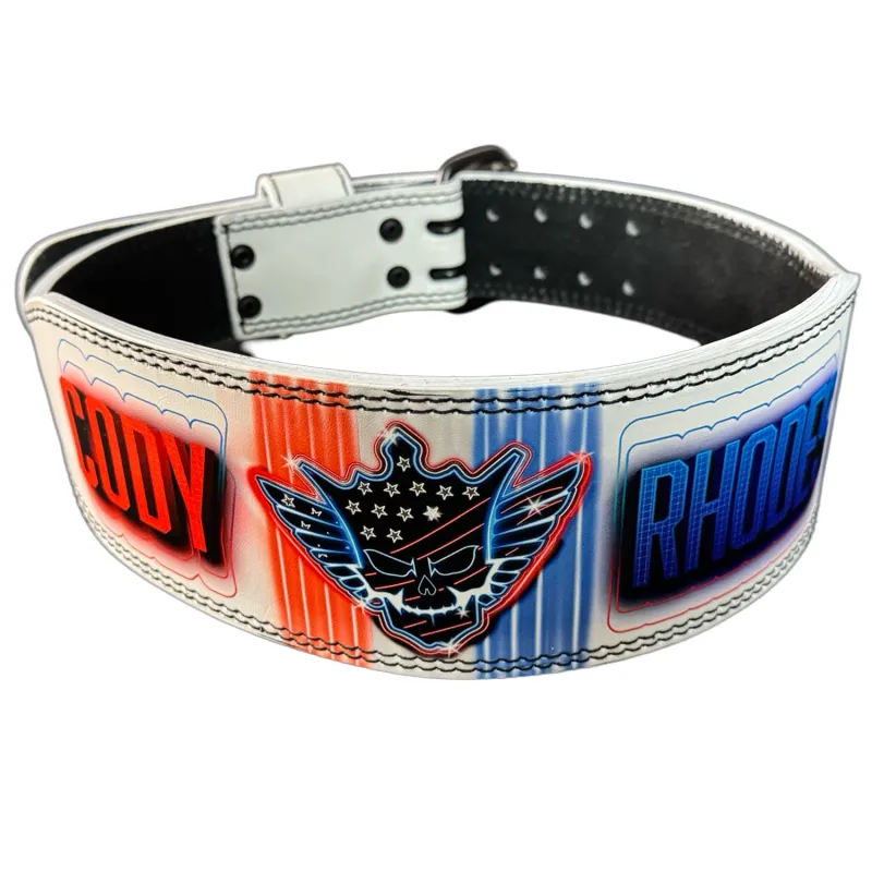 Cody Rhodes American Nightmare Neon Weightlifting Belt made by WWE
