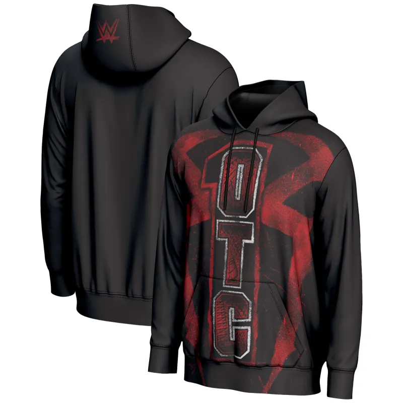 Men's ProSphere Black Roman Reigns OTC Hoodie sold by WWE